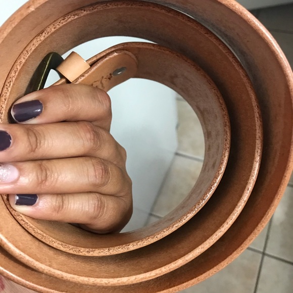 100% leather belt / cinturón - Picture 6 of 6